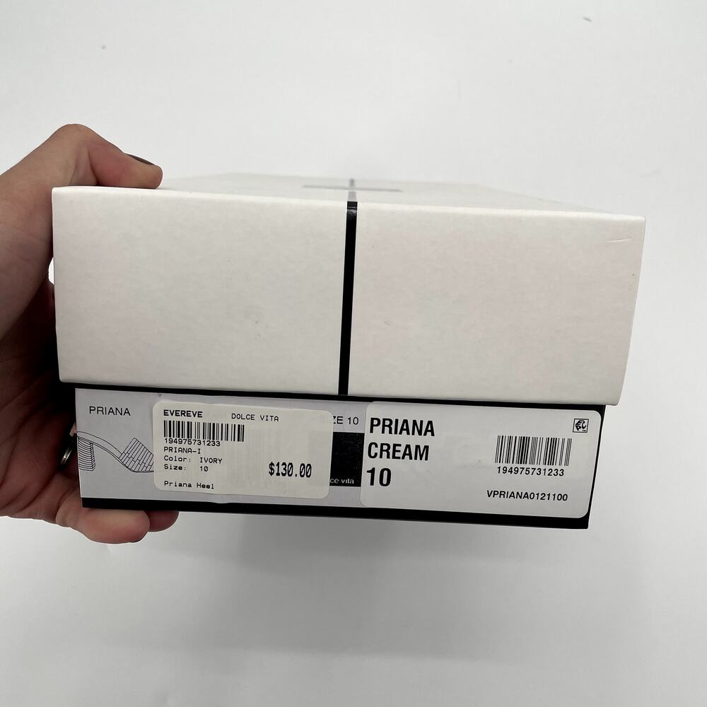DOLCE VITA New in Box Priana Heels in Cream // 10 - Picture 12 of 13